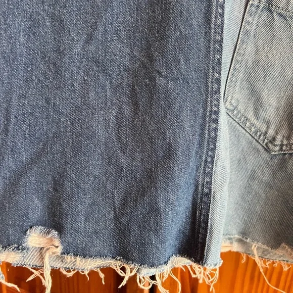 H&M Divided Blue Jeans dress size 2 - Picture 3 of 7